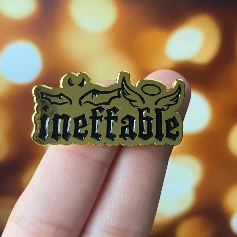 Ineffable Gold Enamel Pin/ Brooch Lapel